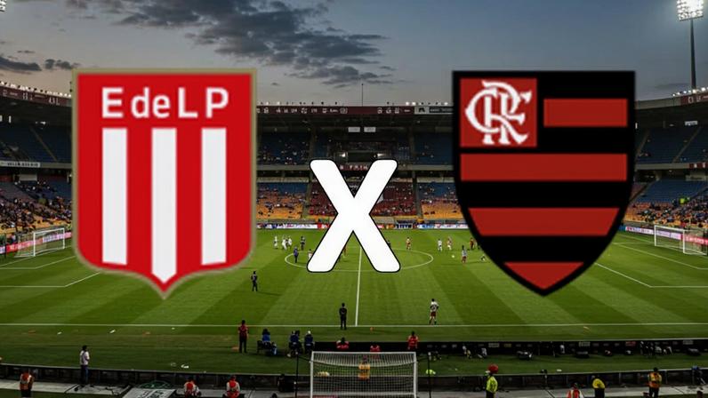 Escalacao - Estudiantes L.P. x Flamengo
