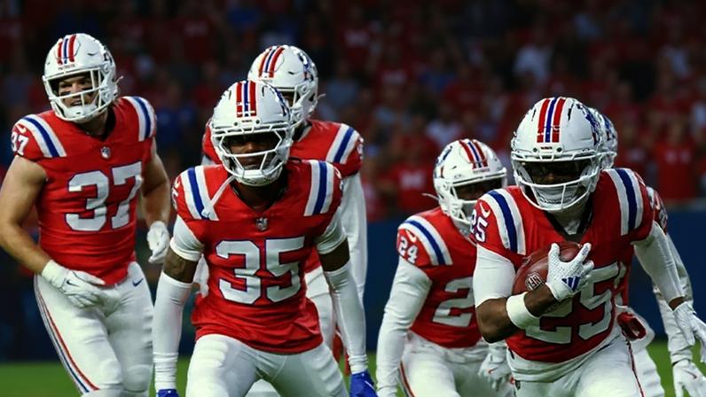 Drake Maye brilha e Patriots derrotam Giants na NFL