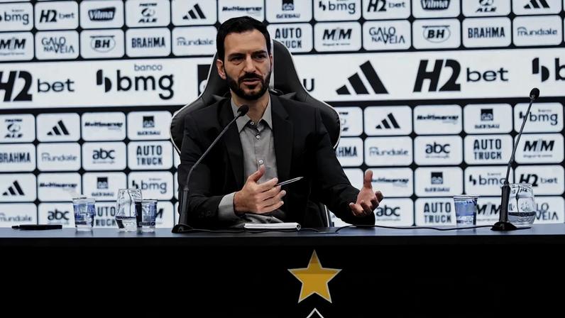 Pedro Daniel fala sobre conselho da massa (Foto: Pedro Souza / Atlético)