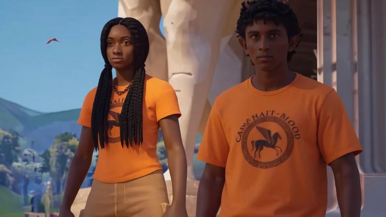 Percy Jackson chega a Fortnite com skins, mapa e monstros clássicos