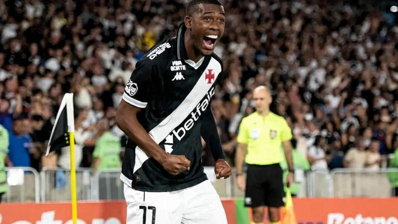 Rayan em Vasco x Fluminense - jogo de ida da semifinal da Copa do Brasil