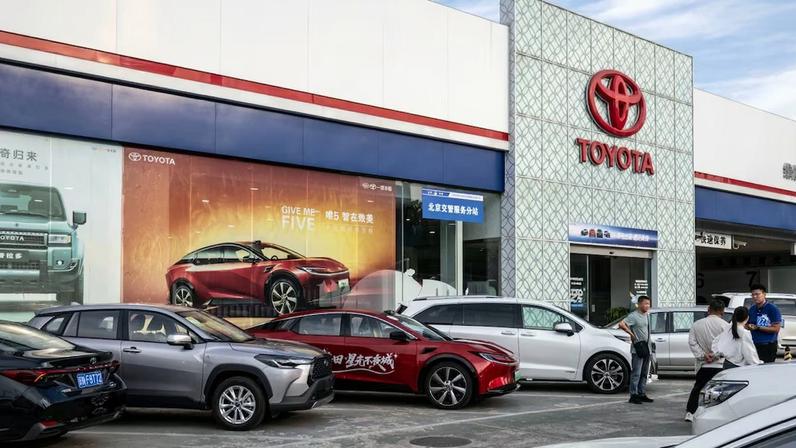 As vendas das marcas Toyota e Lexus na China caíram 12% em novembro