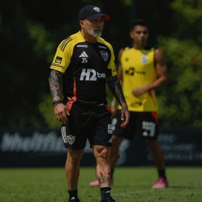 Sampaoli define opções para escalar Atlético-MG diante do Vasco