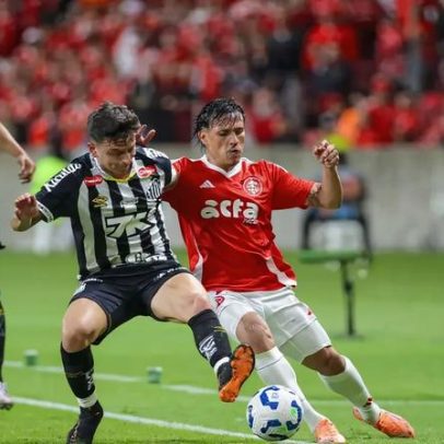 Santos e Internacional estão próximos do rebaixamento na última rodada