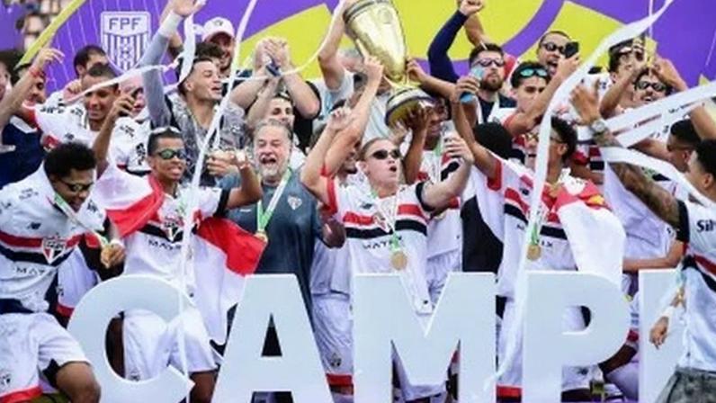 São Paulo venceu a Copinha de 2024 e chegou a cinco títulos no torneio