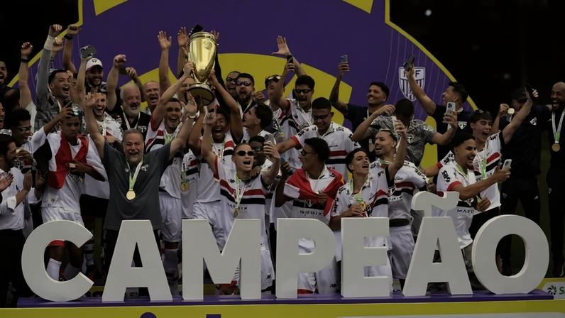 São Paulo é o atual campeão da Copinha (Foto: Alexandre Battibugli/Agência Paulistão)