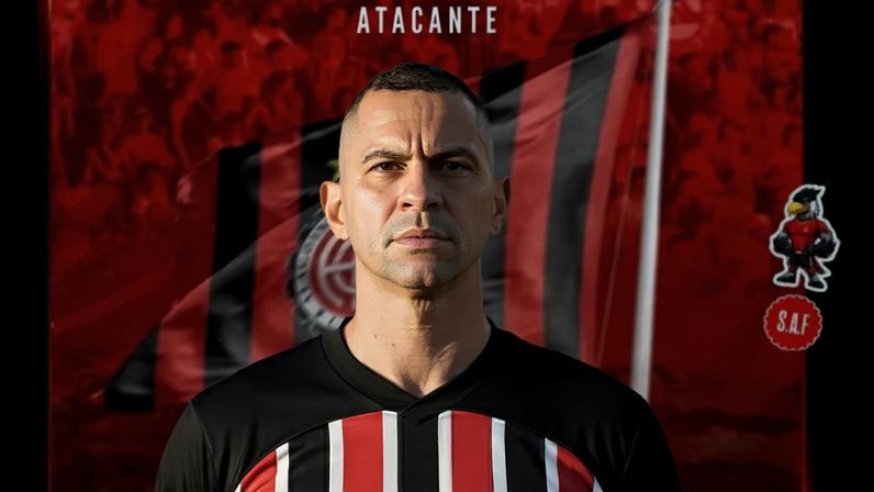 Walter é anunciado pelo Atlético de Algoinhas (Foto: divulgação)