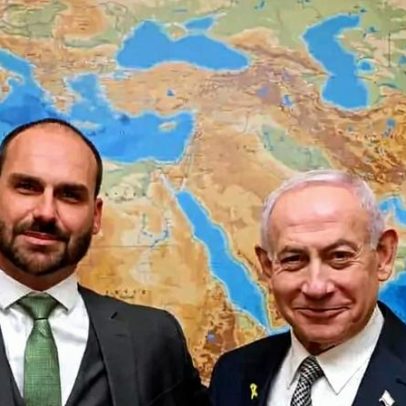 Eduardo Bolsonaro visita Israel e se reúne com cúpula do governo
