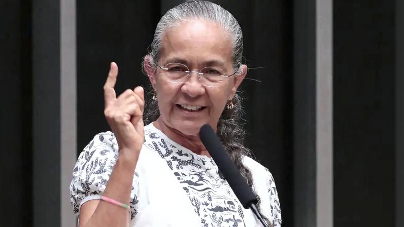 Heloísa Helena volta à Câmara dos Deputados e promete enfrentar Lula. (Foto: Bruno Spada / Câmara dos Deputados)
