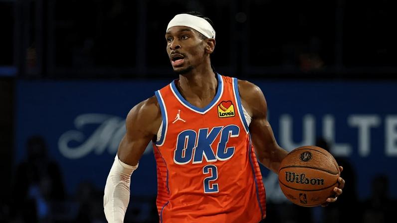 Shai Gilgeous-Alexander foi eleito o MVP da NBA na temporada 2024/25 (Foto: Ethan Miller/AFP)