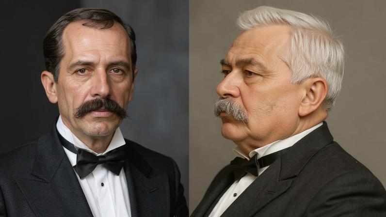 O princípio. Na era de Tobias Barreto e Sílvio Romero, a filosofia dava voos baixos – Imagem: Acervo do Governo de Sergipe e Acervo Biblioteca Nacional/RJ