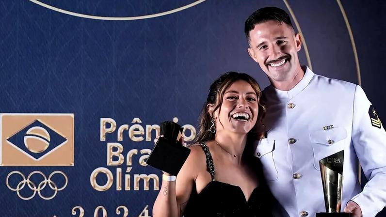 Ana Sátila e Lucas Verthein (Foto: Alexandre Loureiro / COB)