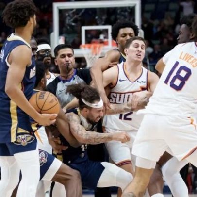 NBA suspende jogadores de Suns e Pelicans