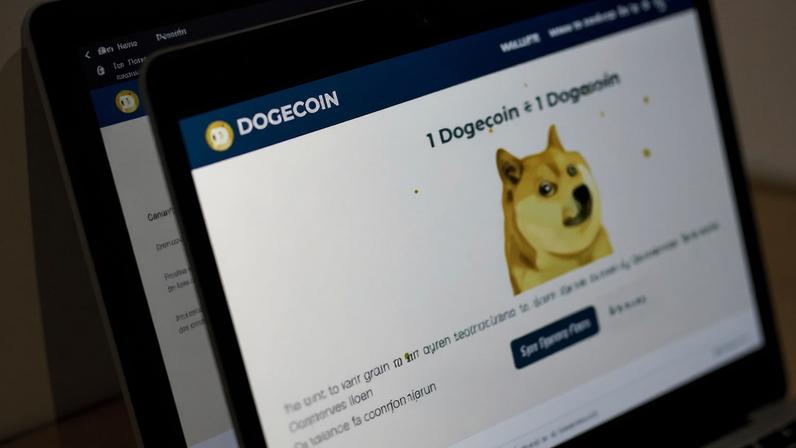Tokens antes populares, como o dogecoin (foto), a caírem 50% desde a máxima de setembro. (Foto: Gabby Jones/Bloomberg)