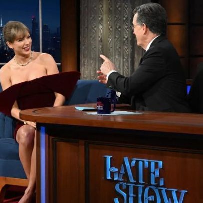 Taylor Swift comenta sobre seu bom ano no Late Show