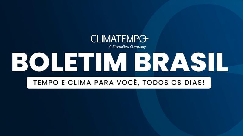 Previsão do tempo para o Brasil