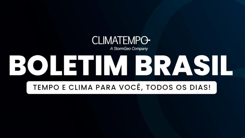 Previsão do tempo para o Brasil