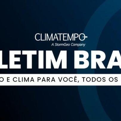Frente fria espalha chuva forte, temporais e ventos intensos pelo Brasil