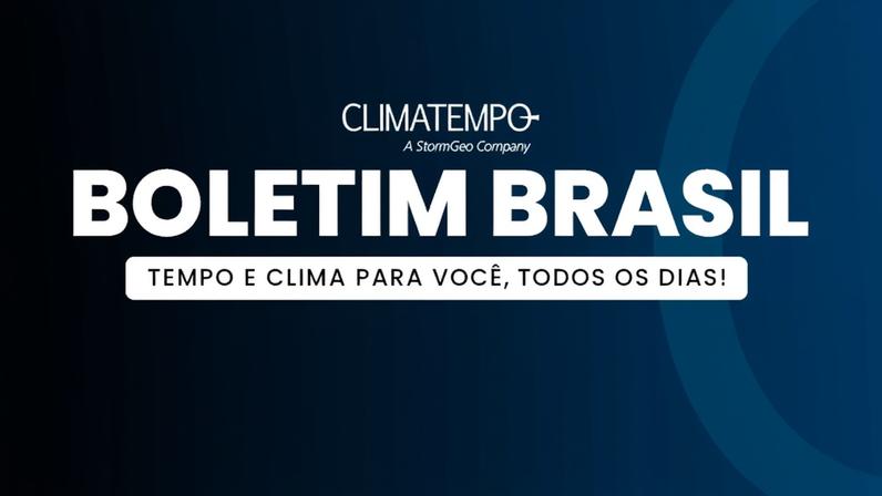 Previsão do tempo para o Brasil