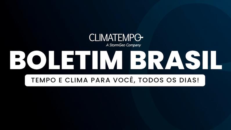 Previsão do tempo para o Brasil