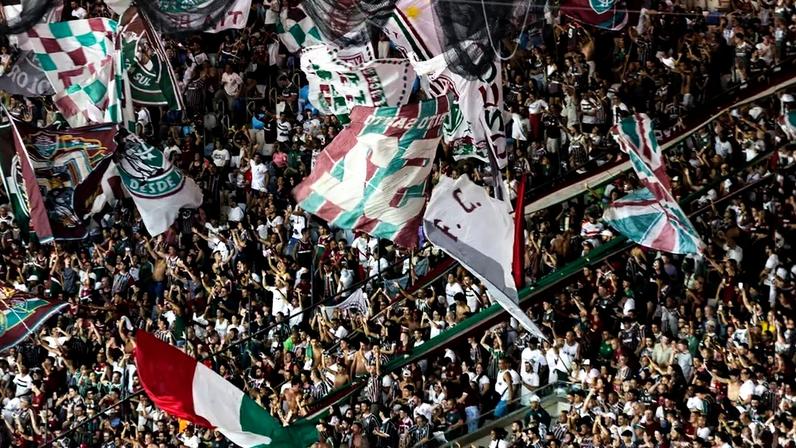 Torcida do Flumiense no Maracanã (Foto: Marina Garcia/FFC)