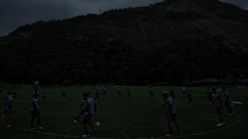Treino do Botafogo no CT Lonier (Foto: Reprodução/Botafogo)
