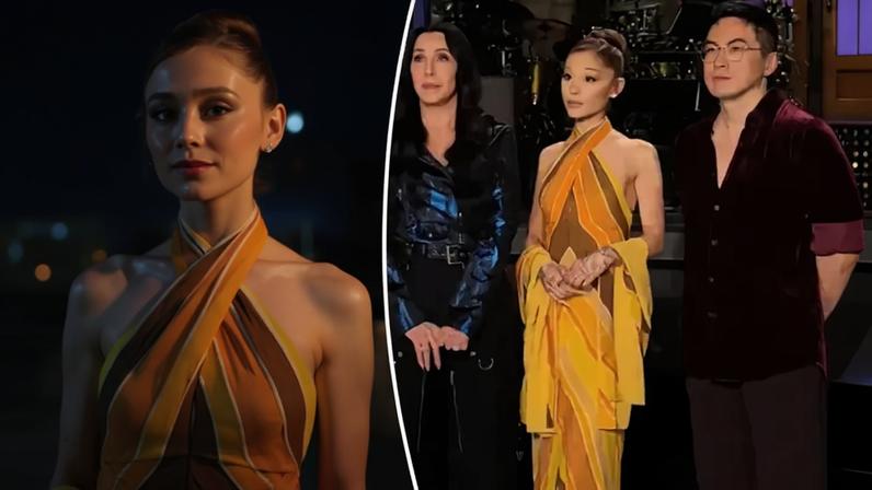 Ariana Grande hosts snl with Cher