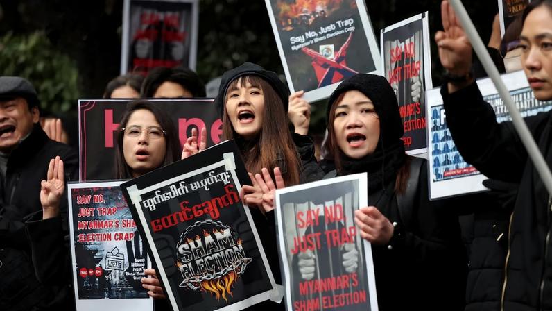 Junta de Mianmar migra de batalha para eleições e enfrenta chances desfavoráveis