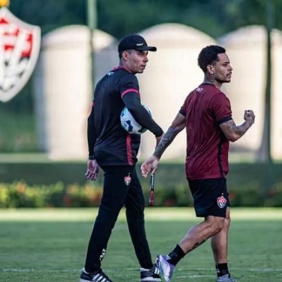 Vitória antecipa concentração e tem desfalque contra o São Paulo