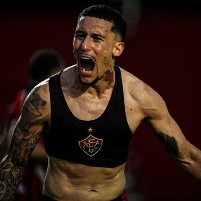 Vitória anuncia compra do volante Baralhas, ex-Internacional