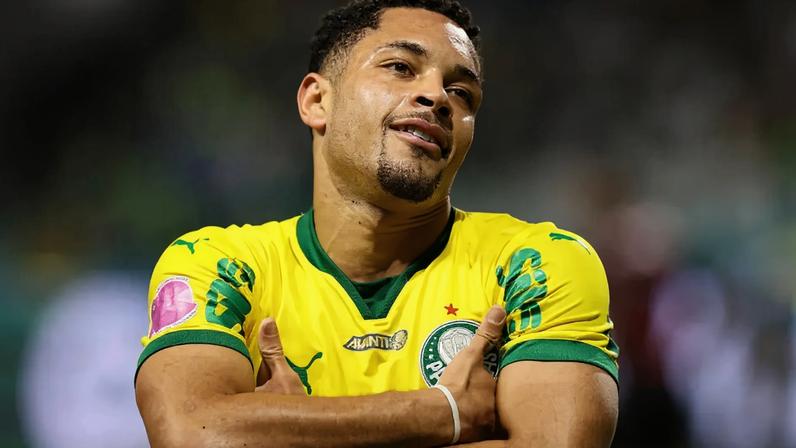 Vitor Roque, atacante do Palmeiras e da Seleção Brasileira (Foto: Rafael Ribeiro/CBF)