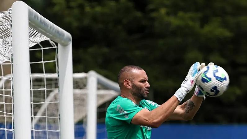 Weverton, goleiro do Palmeiras (Foto: Cesar Greco/Palmeiras/by Canon)