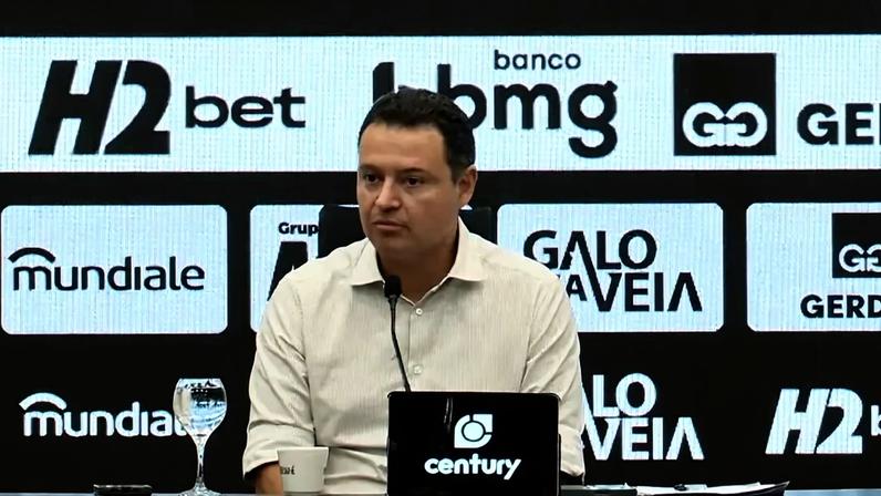 Rafael Menin, investidor da SAF do Galo (Reprodução Atlético)