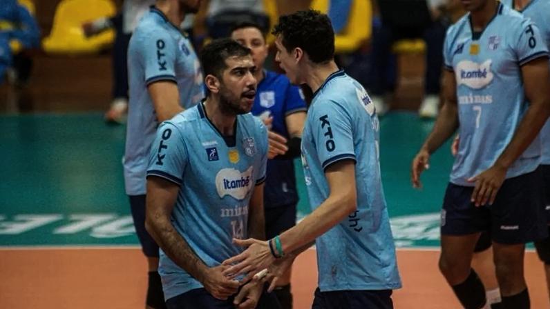 Minas vence Juiz de Fora (Foto: JF Vôlei / xfotofotografia)