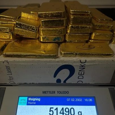 Sargento do Exército fazia escolta de avião interceptado com 51 kg de ouro