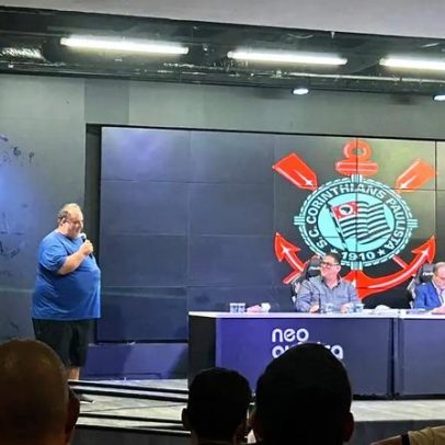 Presença de aliada de Augusto Melo gera tensão em audiência do Corinthians