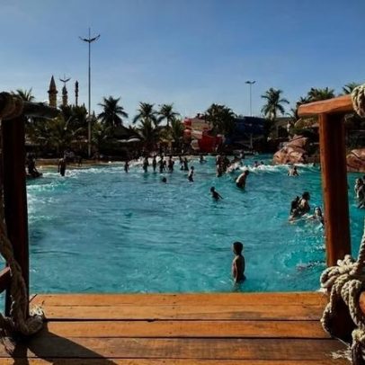 Torneio de melancia termina em morte em piscina de famoso em Thermas