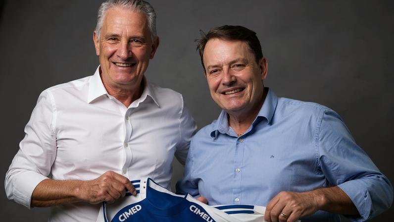 Tite é o novo técnico do Cruzeiro (Foto: Divulgação Cruzeiro)