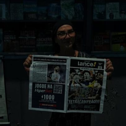 Torcedores celebram LANCE! sobre título do Corinthians: Para eternizar