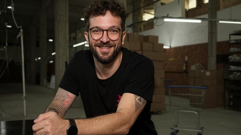 Bruno Imbrizi, fundador da marca de camisetas Chico Rei