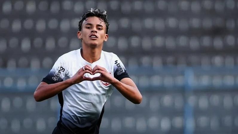 Gui Amorim é uma das apostas do Corinthians na Copinha 2026 (Foto: Rodrigo Gazzanel/Agência Corinthians)