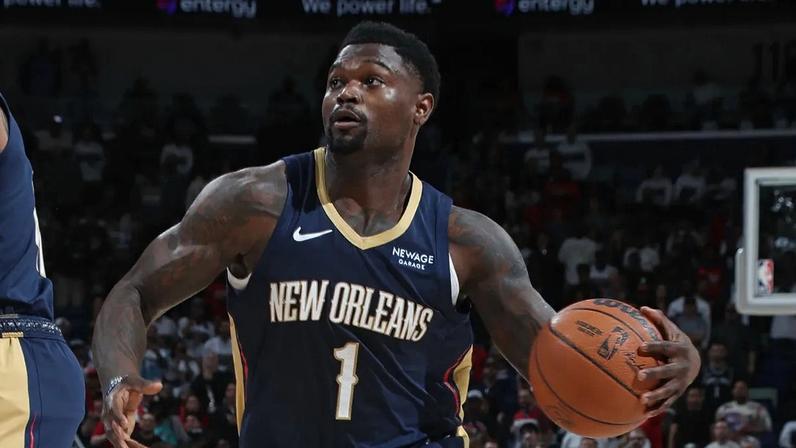 Zion Williamson troca Pelicans