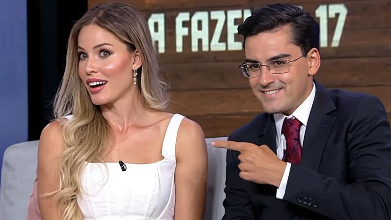 Dudu Camargo fala sobre primeira noite com Saory fora de "A Fazenda 17"