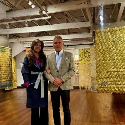 Cristina Chacón e Diego Uribe revelam a arte que colecionam e os motivos