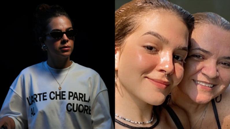 Mel Maia fotografada no aeroporto Santos Dumont, no Rio de Janeiro