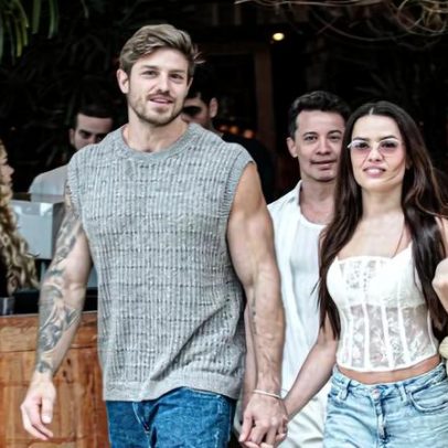 Juliette comemora aniversário no Rio de Janeiro com o noivo