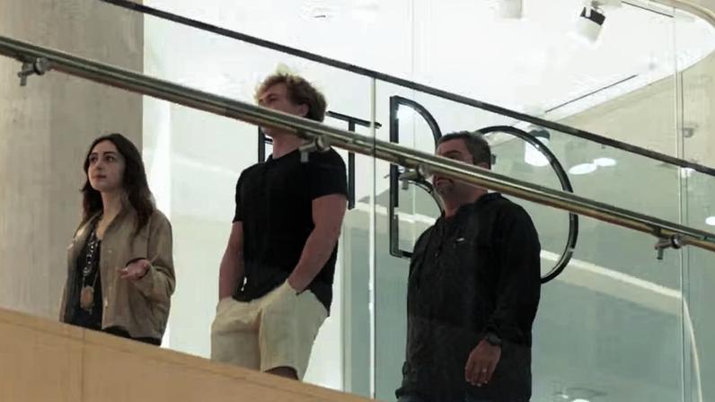 Benicio Huck e a namorada — Foto: Edson Douglas/AgNews