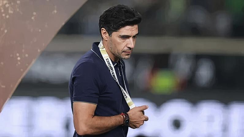 Abel Ferreira, técnico do Palmeiras, após a final da Libertadores