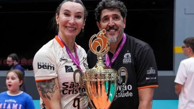 Tifanny foi campeã da Superliga 24/25 com o Osasco (Foto: Divulgação)