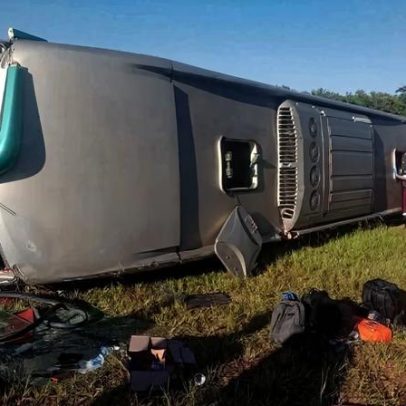 Acidente com ônibus deixa ao menos 3 mortos no interior de São Paulo